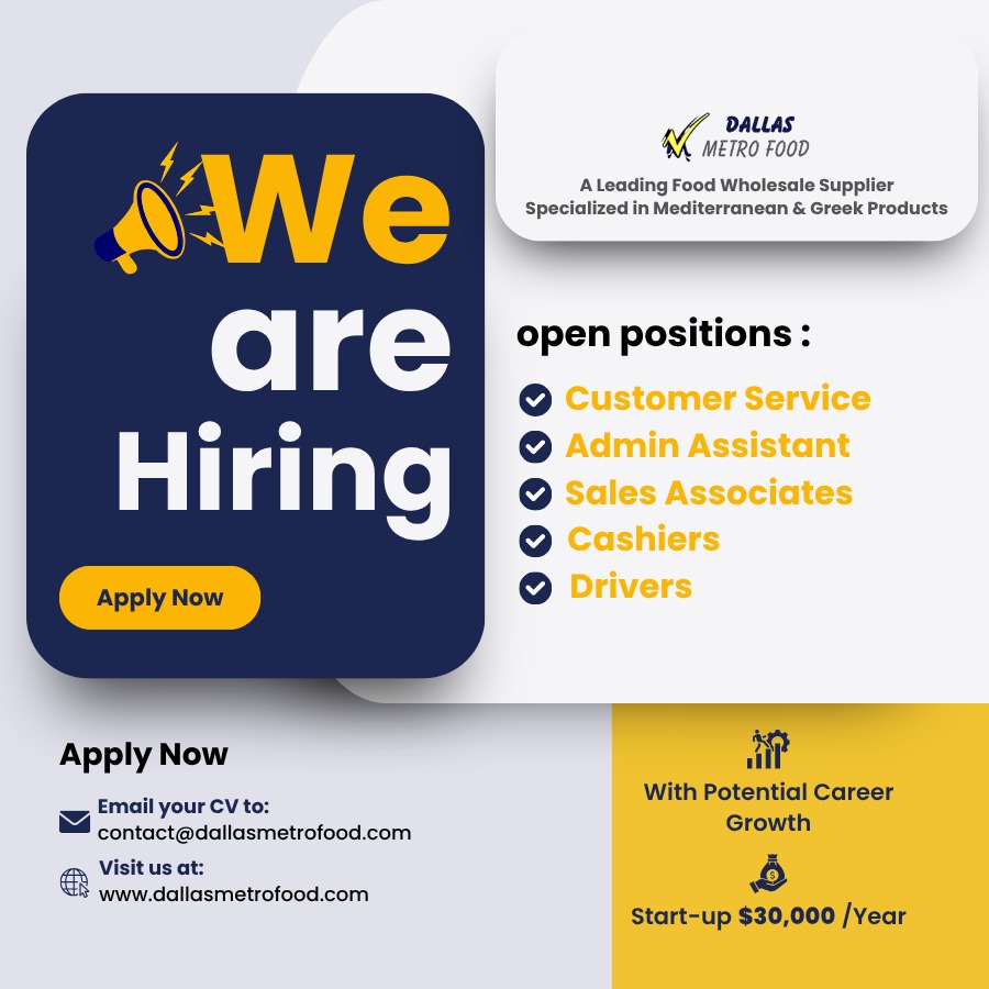 We are hiring