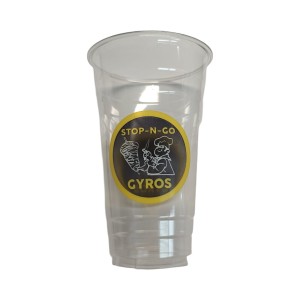 24 Oz Pet Plastic Cups (98mm) - 1000ct