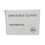 Disposable Gloves Vinyl Non Medical Transparent X-large - 1000ct