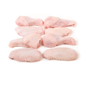 Chicken Split Wings Halal Sanderson Farms - 40lbs