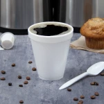 12j16 White Foam Cup 12oz Dart - 1000ct