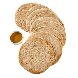 Alexander's Great Flatbread Greek-style Gyro Pita Pre-oiled 7" Kontos - 12/10ct