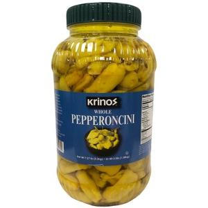 Pepperoncini Whole Krinos - 4/1gallon