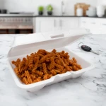 205ht1 White All-purpose Foam Hinged Lid Container Dart - 200ct