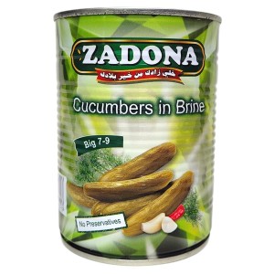 Cucumber Pickles Zadona 12x540g 7/9