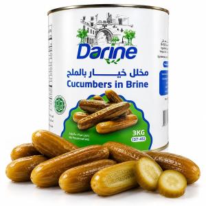 Cucumber Pickles (37-45) Darine - 6/3Kg