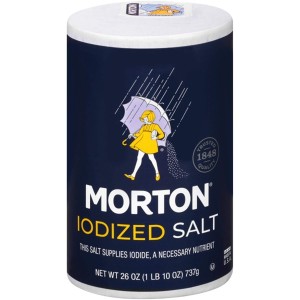 Iodized Salt - 12/26oz