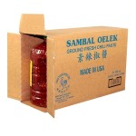 Ground Fresh Chili Paste Sambal Oelek - 3/136oz