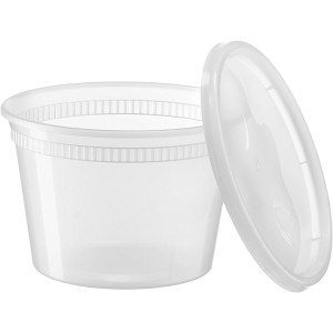 12-oz. Plastic Soup Containers Sc-12