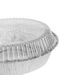 Ops Dome Lid For 7" Aluminum Foil Container Af-Kdl07 Karat - 500Ct