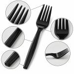 Fork Heavy Weight Black E179001 Empress - 1000Ct