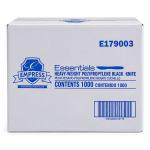 Knife Heavy Weight Black E179003 Empress - 1000Ct