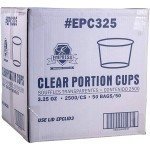 Clear Portion Cups 3.25Oz Epc325 Empress - 2500Ct