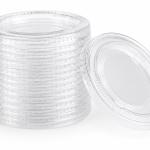 Clear Portion Cup Lids 1.5/2Oz Epclid2 Empress - 2500Ct