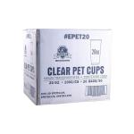 20Oz Pet Clear Cup Epet20 Empress - 1000Ct