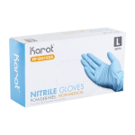 Nitrile Powder-Free Glove (Large) Blue Fp-Gn1028 Karat - 1000Ct