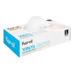 Vinyl Powder-free Glove (large) Clear Fp-gv1008 Karat - 1000ct