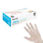 Vinyl Powder-free Glove (x-large) Clear Fp-gv1009 Karat - 1000ct