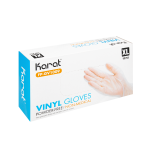 Vinyl Powder-Free Glove (X-Large) Clear Fp-Gv1009 Karat - 1000Ct