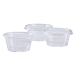 Pet Lid For 3.25, 4 & 5.5 Oz Portion Cup Fp-Pl400-Pet Karat - 2500Ct