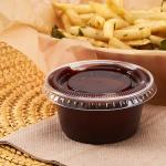 Pet Lid For 3.25, 4 & 5.5 Oz Portion Cup Fp-Pl400-Pet Karat - 2500Ct