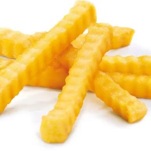 3/8" Crinkle Cut Fries 10Mm Farm Frites - 6/5 Lb