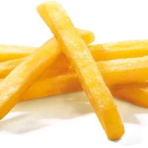 Crispy Coated Premium Straight Cut Fries 10mm Farm Frites - 6/2.268kg