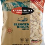 Seasoned Potato Wedges Skin-On Farm Frites - 6/5 Lb