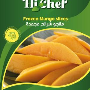 Frozen Mango Slices Hi Chef - 20/400Grs