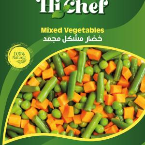 Frozen Mixed Vegetables Hi Chef - 20/400Grs
