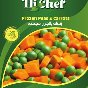 Frozen Peas & Carrots Hi Chef - 20/400Grs