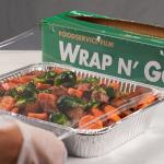 18" X 2000' Wrap N’ Go Foodservice Film W/ Cutter Fw-wng1820 Karat - 1roll