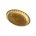 Round Cardboard Plate 55cm Gold R55‐1p - 30ct