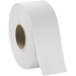 Jumbo Bath Tissue White 9" 2ply Jrt Js-jrt 1000 Karat - 12rolls
