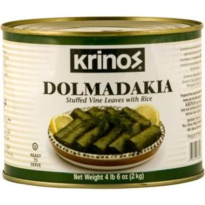 Stuffed Grape Leaves (dolmadakia) Krinos - 6/2kg