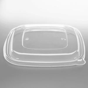 Pet Dome Lid For 24-48oz Bagasse Bowl Square Fp-kdl221-pet Karat - 300ct