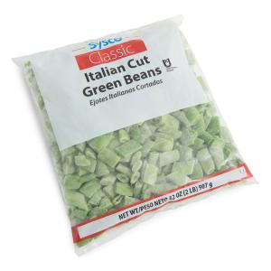 Italian Cut Green Beans Sysco - 12/2lbs