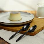 Tea Spoon Med-Weight Pp Black U2003B Karat - 1000Ct