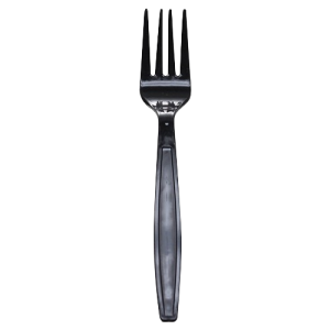 Fork Extra Heavy-Weight Black Pp "Unbreakable" U2030B Karat - 10/100Ct
