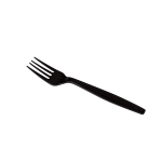 Fork Extra Heavy-Weight Black Pp "Unbreakable" U2030B Karat - 10/100Ct