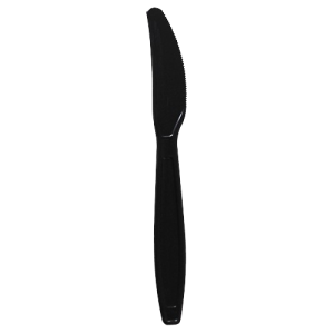 Knife Extra Heavy-Weight Black Pp "Unbreakable" U2031B Karat - 10/100Ct