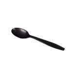 Tea Spoon Extra Heavy-weight Black Pp "unbreakable" U2033b Karat - 10/100ct