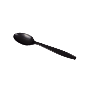 Tea Spoon Extra Heavy-Weight Black Pp "Unbreakable" U2033B Karat - 10/100Ct