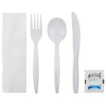 Cutlery Kits Med-weight White Pp U2209w Karat - 250ct